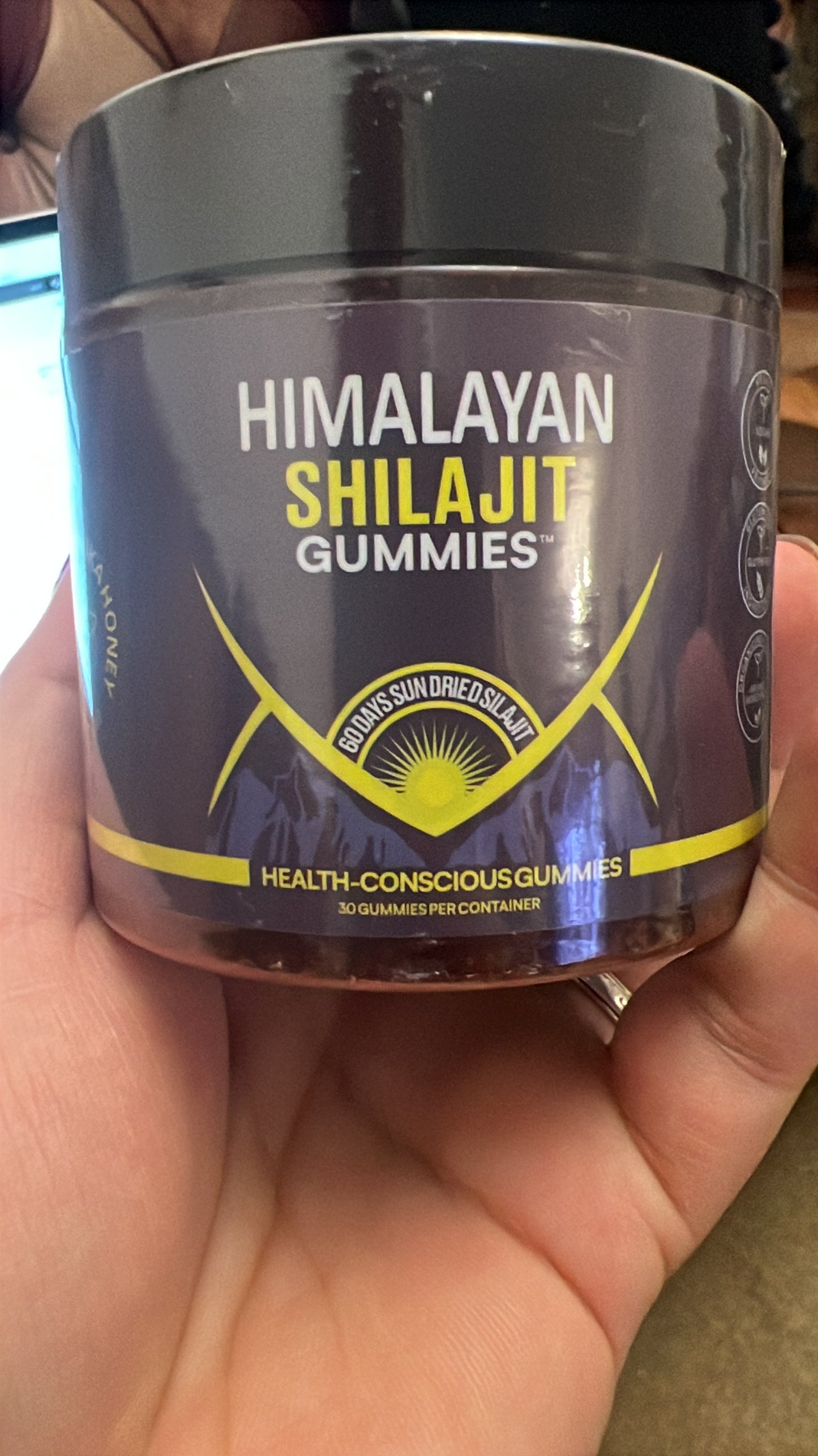 Himalayan Shilajit Gummies | Honey Flavour | 60 Days Sun Dried | 30 Gummies