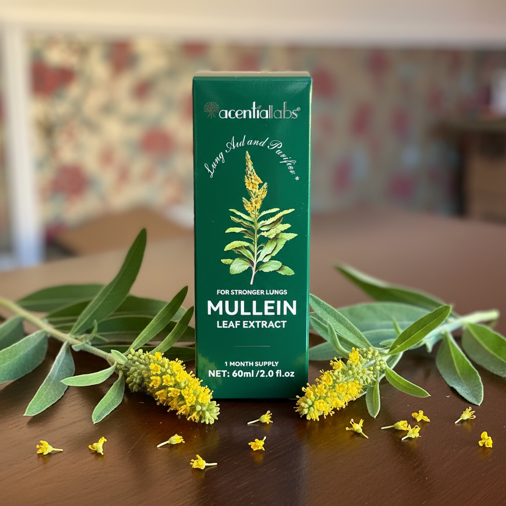 Dark wood & mullein
