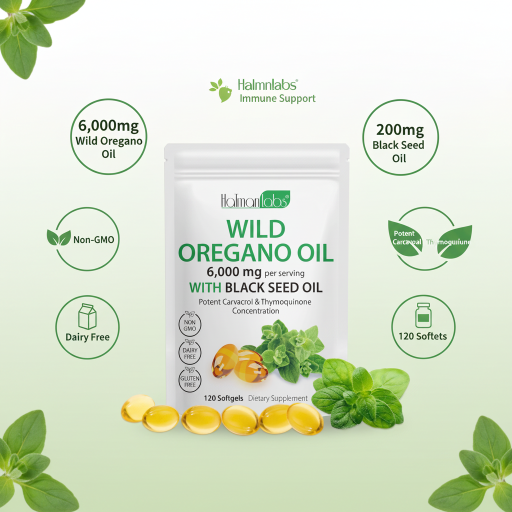 Oregano Oil Infographic