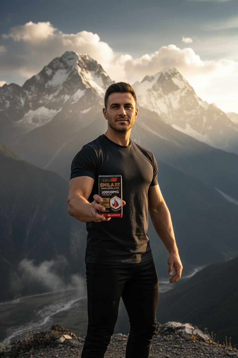 Shilajit Lifestyle Man