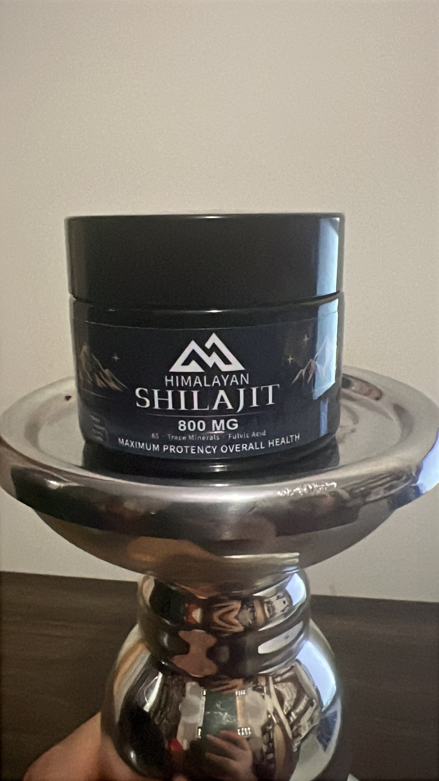 Himalayan Shilajit Pure Resin 800mg – 85+ Trace Minerals & Fulvic Acid | Maximum Potency Overall Health