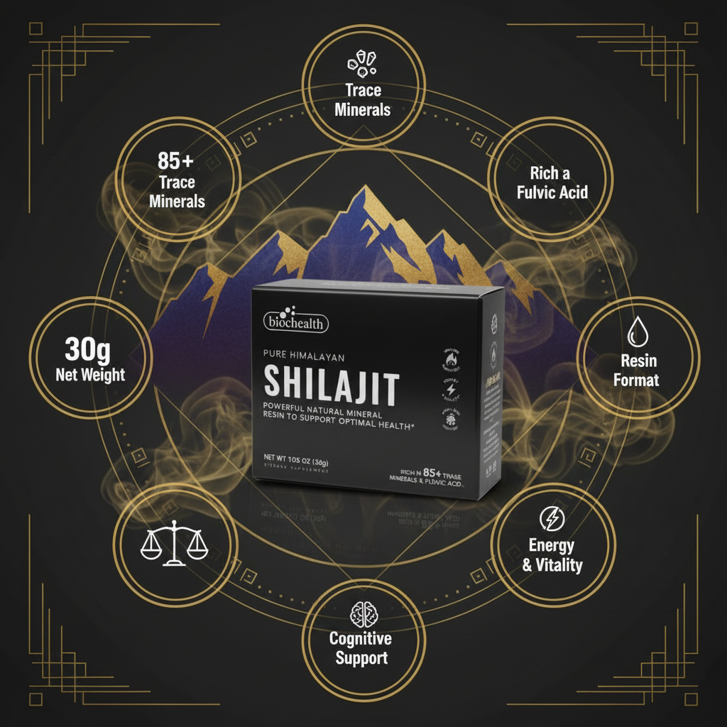 Biochealth Shilajit Infographic