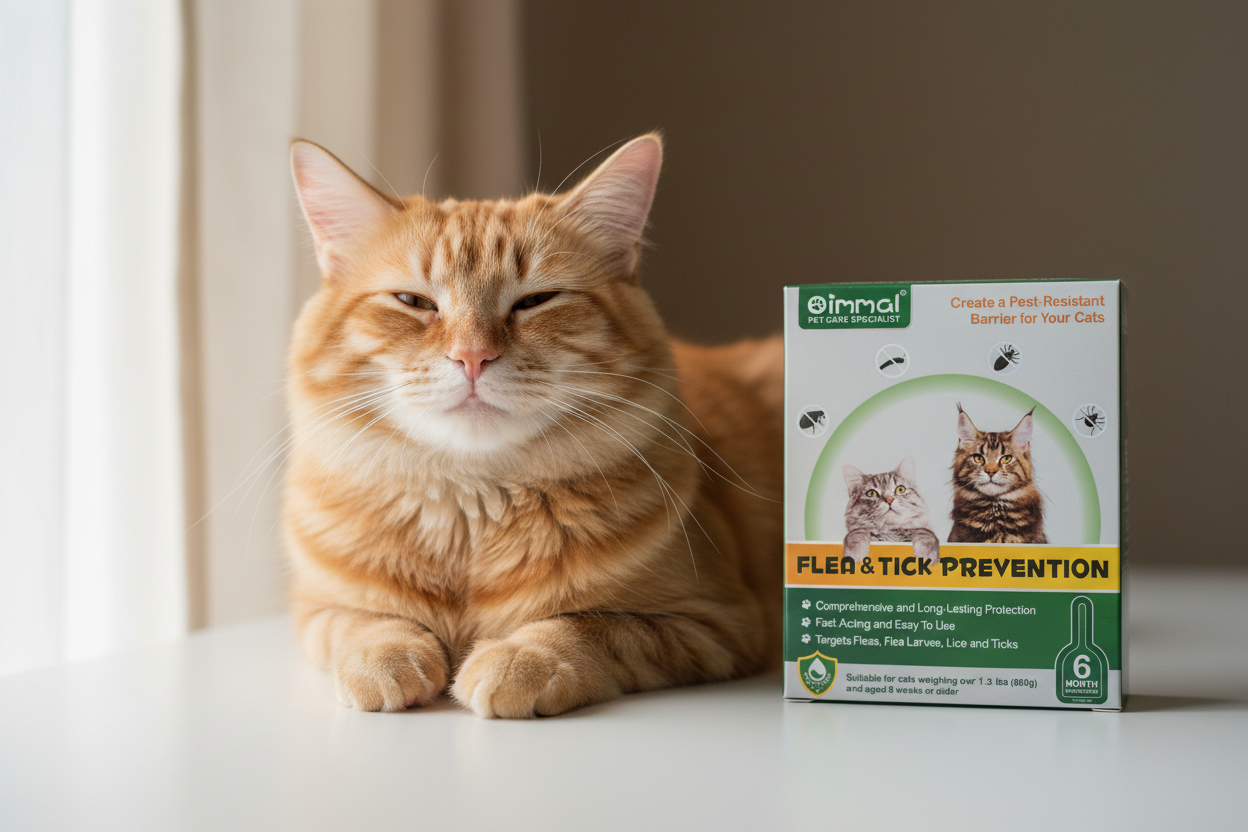 Flea Tick Cat Close Up