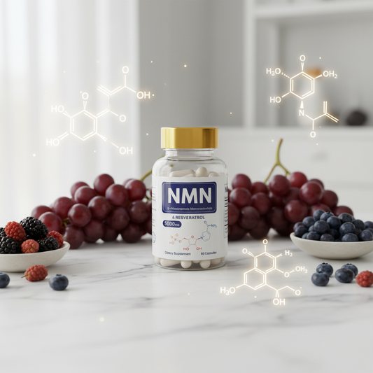 NMN Resveratrol Product Shot