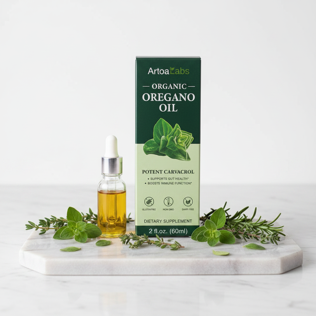 Oregano Oil Product Shot