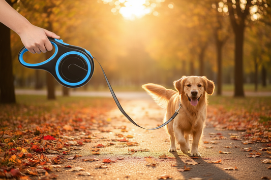 Retractable Dog Lead Lifestyle Image