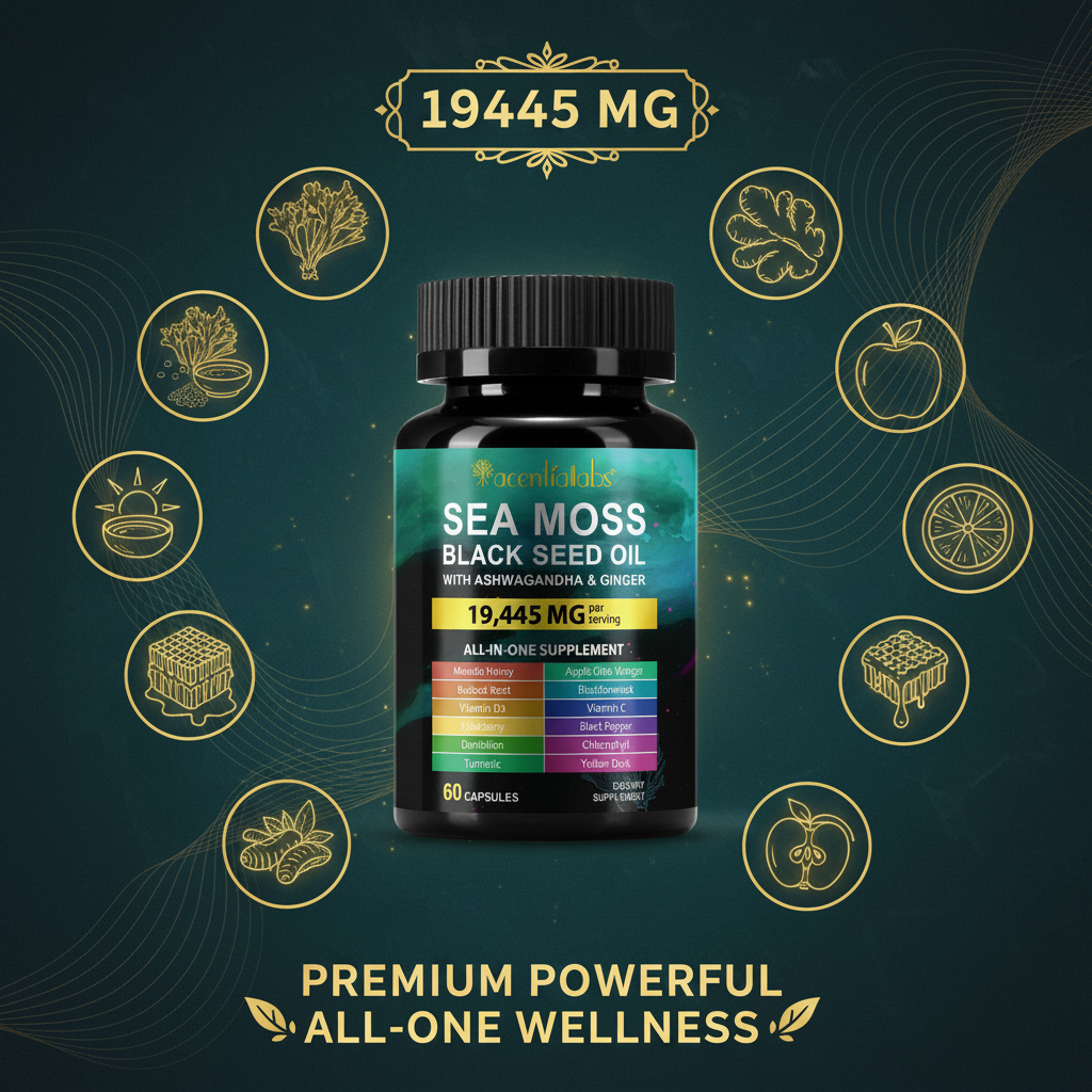 Sea Moss Infographic