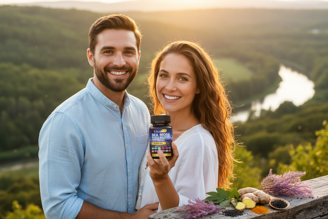 Sea Moss Lifestyle Couple