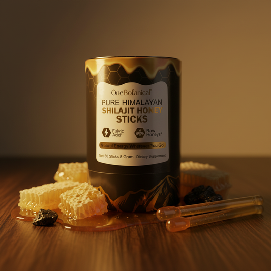 Shilajit Honey Sticks Product Shot